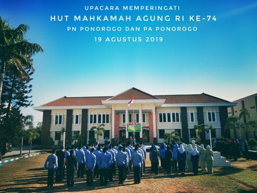 HUT ke-74 Mahkamah Agung Republik Indonesia