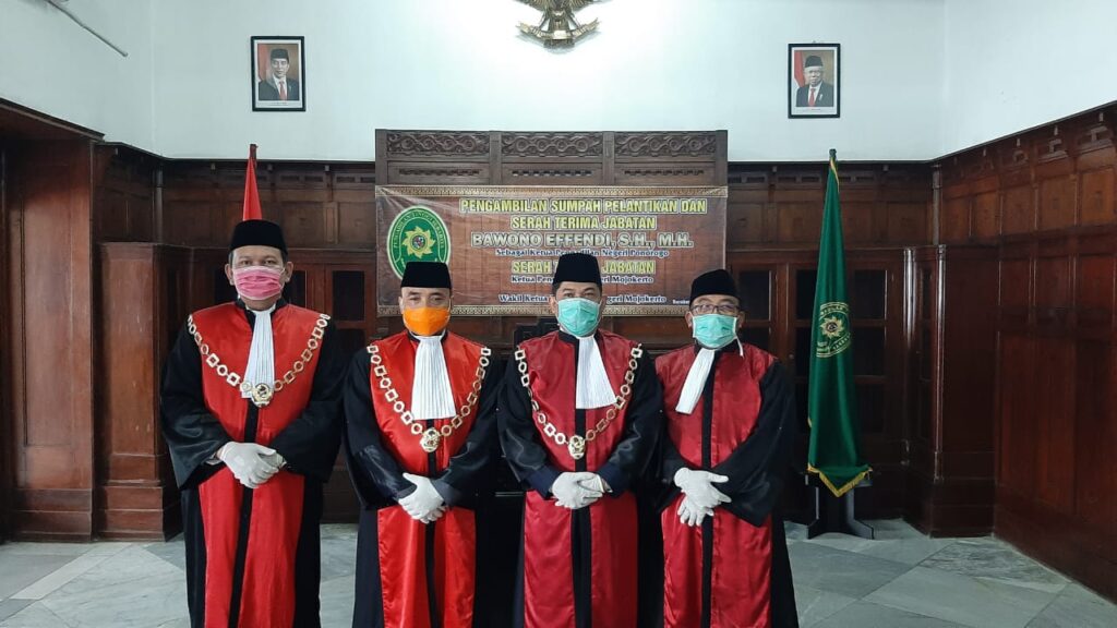 Serah Terima Jabatan Ketua Pengadilan Negeri Ponorogo