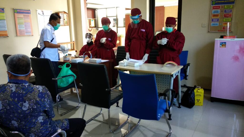 Rapid Test di Pengadilan Negeri Ponorogo