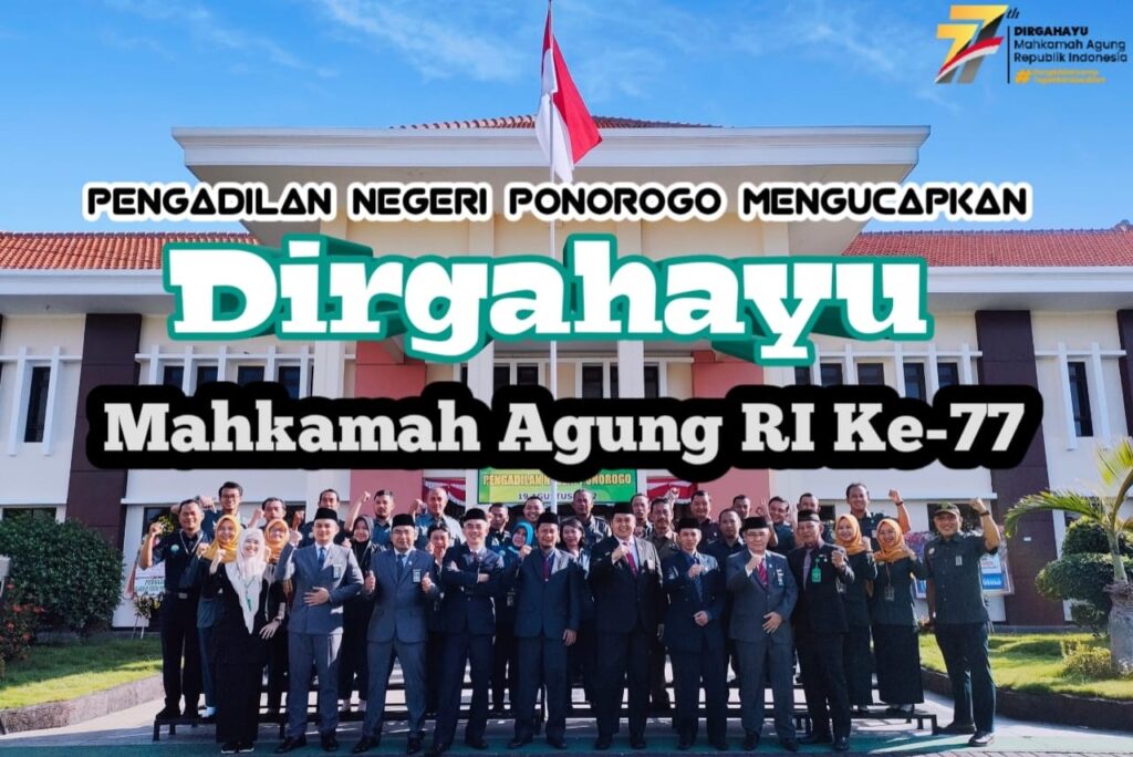 Peringatan Hari Ulang Tahun Mahkamah Agung RI