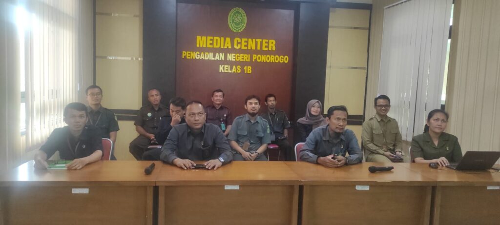 Sosialisasi Pembaruan Aplikasi SIPP Tingkat Pertama Versi 5.2.0 dan Aplikasi E-Court Versi 5.0.0