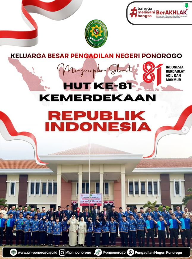 DIRGAHAYU REPUBLIK INDONESIA KE-81